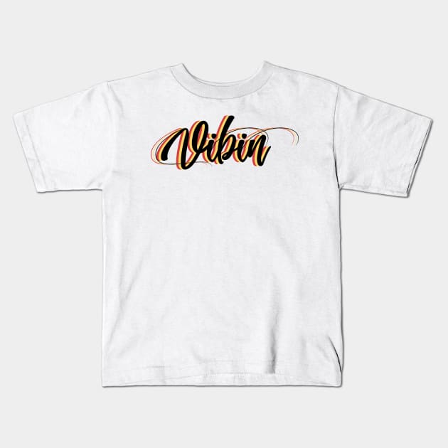 VIBIN Kids T-Shirt by SamridhiVerma18